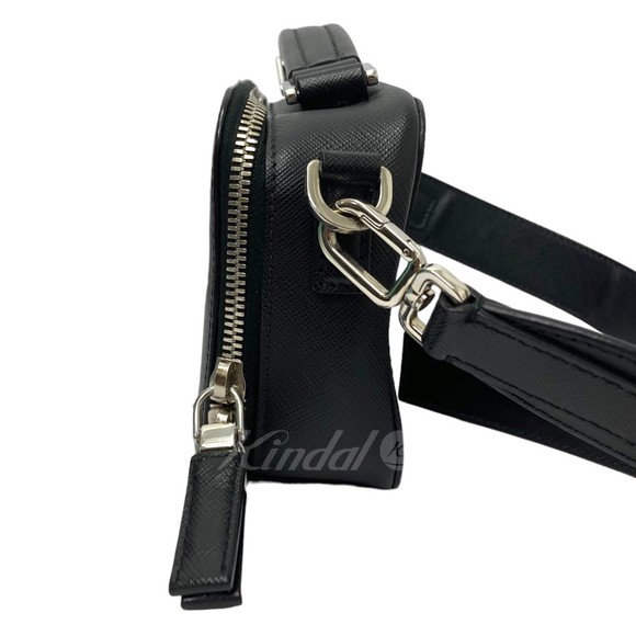 Prada Shoulder Bag Triangular Plate Black - Picture 5 of 9